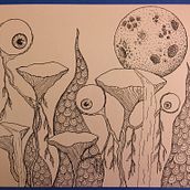 Wander. Traditional illustration, Sketching, Pencil Drawing, Drawing, Watercolor Painting, Gouache Painting & Ink Illustration project by Sophia - 09.30.2021