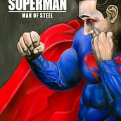 Superman. Design, and Traditional illustration project by Dennis Palacios - 10.01.2021