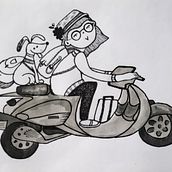 31 Days 31 Drawings 2021. Traditional illustration project by Mariya Kapasi - 10.01.2021