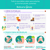 Infografía Garrapatas. Een project van  Infographics, Social media y Social media-ontwerp van Beatriz Fernández Castaño - 01.10.2021