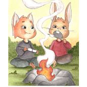 Il mio progetto del corso: Personaggi animali ad acquerello di libri per bambini. Traditional illustration, Fine Arts, Painting, Drawing, Watercolor Painting, Children's Illustration, and Narrative project by veronicapozzi_599 - 10.01.2021
