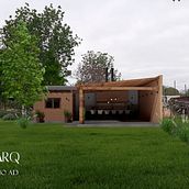 ravArq Quincho AD. Architecture project by Paula Ravarotto - 10.01.2021