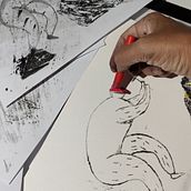 31Days 31Drawings 2021. Projekt z dziedziny Trad, c i jna ilustracja użytkownika Merce Majo - 01.10.2021