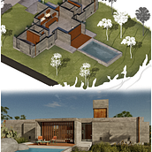 Meu projeto do curso: Ilustração digital de projetos arquitetônicos Ein Projekt aus dem Bereich Architektur, Landschaftsbau, Digitale Illustration, Digitale Architektur und Architektonische Illustration von Rogério Felix - 01.10.2021