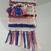 Meu projeto do curso: Introdução à tapeçaria em tear manual. Decoration, and Fiber Arts project by candidarvieira - 10.01.2021