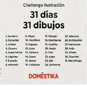 31 days 31 drawings. Traditional illustration project by dmartinezeuceda26 - 10.02.2021