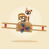 Child & Dog. Un proyecto de Animación, Motion Graphics e Ilustración tradicional de Guillermo Marin - 28.04.2019