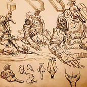 My project in Daily Sketching for Creative Inspiration course. Traditional illustration, Sketching, Creativit, Drawing, Sketchbook, Character Design, Fine Arts, Realistic Drawing, Artistic Drawing, Figure Drawing, and Pencil Drawing project by John Le - 09.27.2021
