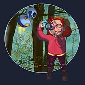 Mon projet du cours : Character design pour animation avec Photoshop. Animation, Character Animation, and Character Design project by Manon Freddo - 10.02.2021