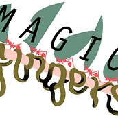 Logo for Magic Fingers. Tipografia, Ilustração tradicional, e Design projeto de thrilliamlong - 02.10.2021