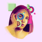 My project in Creative Portrait Illustration with Procreate course. Traditional illustration, Drawing, Digital Illustration, Portrait Drawing, Digital Drawing, and Digital Painting project by anyiape - 10.02.2021