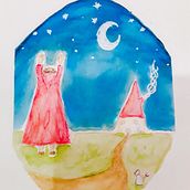 Mi Proyecto del curso: Técnicas de acuarela para ilustraciones de ensueño. Traditional illustration, Drawing, Watercolor Painting, and Editorial Illustration project by roooo - 10.02.2021