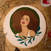 Projeto curso Mariah Escossia  . Bordado projeto de Ana Paula Zimerman - 02.10.2021