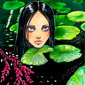 Portfolio Ilustración tradicional con marcadores copic y microns ( Original characters y fanart). Traditional illustration project by Flora Mantis - 10.03.2021