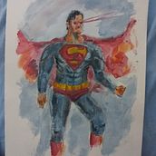 Meu projeto do curso: Ilustração de personagens com tinta acrílica. Ilustração tradicional, Design de personagens, Pintura, Comic, e Pintura Acrílica projeto de Bruno Kehl - 03.10.2021