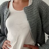 Mi Proyecto del curso:  Top-down: prendas a crochet de una sola pieza. Fashion Design, Fiber Arts, DIY, and Crochet project by Veronica Peris - 10.03.2021