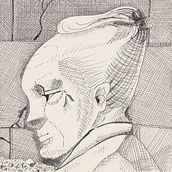 Samouraï à l'encre de Chine. Un projet de Illustration traditionnelle de Laurent Merle - 03.10.2021