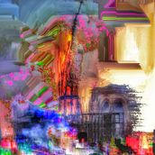  Glitching Around 02. Traditional illustration, Photograph, Fine Arts, Graphic Design, Creativit, Mobile Photograph, Digital Illustration, Concept Art, Digital Photograph, and JavaScript project by Sombra - 10.04.2021