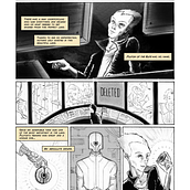 Hades and Persephone (sci-fi adaptation). Un proyecto de Ilustración tradicional, Cómic, Stor, board y Narrativa de Joshua Grey - 02.10.2021