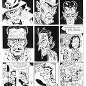 Mi Proyecto del curso: El cómic es otra historia - Mi Cómic SOSPECHOSOS. Fine Arts, Comic, Drawing, Stor, board, and Narrative project by José Antonio Higuero - 10.04.2021