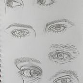 DES YEUX . % So Phie tarafından hazırlanan Geleneksel illüstras, Ve on projesi - 10.01.2021