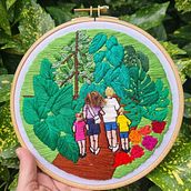 Il mio progetto del corso: Introduzione al ricamo botanico. Embroider project by Clara - 10.04.2021
