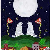 Moon call. Traditional illustration project by Edizioni LAlbero - 10.04.2021
