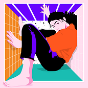Create Forward – Adobe. Traditional illustration project by Josephine Rais - 10.04.2021