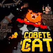Cobete Cat - Rocket Cat. Video Games project by Joaquín Gil - 06.27.2021