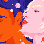 Editorials for Dipsea. Traditional illustration project by Josephine Rais - 10.04.2021