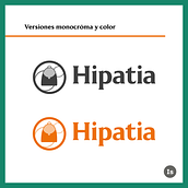 Branding: Hipatia, plataforma para la enseñanza semipresencial. Design, Br, ing & Identit project by Inma Soler - 10.04.2021