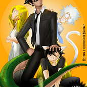 O Gato Sônico (old). Manga, Traditional illustration, Character Design, and Comic project by Glauber Damascena Dias - 10.04.2021