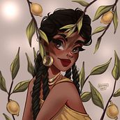 My project in Lighting and Color for Digital Portraits in Photoshop course. Traditional illustration, Digital Illustration, and Digital Painting project by Nadiia Levoshchenko - 10.04.2021