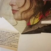 "Alice"  Illustrazione con Collage di una favola inventata. Collage project by fran_cyny - 10.04.2021