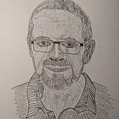 Selbstporträt (Fineliner) und Porträt eines Kindes (Kohle) . Ich bin 68 Jahre und habe nach dem tollen Kurs  Painting birds nun Lust auf Sarah Stokes Porträtkurs mit Kohle. Es soll aber mehr sein als ein Fotos, es soll  Athmosphäre haben. Ein Projekt aus dem Bereich Traditionelle Illustration von Michael Deselaers - 02.02.2021