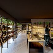 DISEÑO CONCEPT STORE. Un progetto di Architettura d'interni, Architettura e Modellazione 3D di Felipe Kittsteiner Briones - 03.10.2021