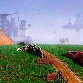 Mi Proyecto del curso: Creación de escenarios 3D desde cero en Maya - CloudWorld. 3D, 3D Design, 3D Modeling, and Design project by Rubén Roldán Crespo - 10.05.2021