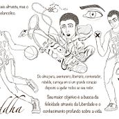 Meu projeto do curso: Criação de personagens de mangá. Traditional illustration, Character Design, Comic, and Manga project by Rodrigo Mello - 10.24.2021