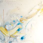"sans titre (as the wind)". Pintura Acrílica, Pintura, e Desenho projeto de Katja Philipp - 05.10.2021