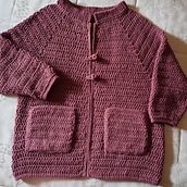 Mi Proyecto del curso:  Top-down: prendas a crochet de una sola pieza. Un proyecto de Diseño de moda, Tejido, DIY y Crochet de meliquin6 - 17.09.2021