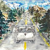 31 days 31 drawings 2021. Un progetto di Disegno, Illustrazione tradizionale, Belle arti, Pittura, Creatività, Disegno a matita, Pittura ad acquerello, Disegno di ritratti, Disegno artistico, Sketchbook, Illustrazione con inchiostro, Design floreale e vegetale e Pittura gouache di Blanche Pighetti - 21.10.2021