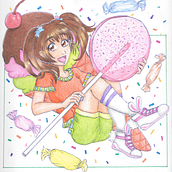 31 Days 31 drawings 2021. Traditional illustration, Fine Arts, Drawing, Artistic Drawing, and Manga project by Jessica Edith San Luis Campos - 10.06.2021
