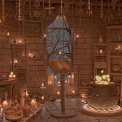 Creación De Escenario 3D . 3D, 3D Design, and 3D Modeling project by Kriz Bonett - 10.06.2021