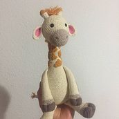 Amigurumi Girafa. Crochet project by Polina Chekán - 10.06.2021