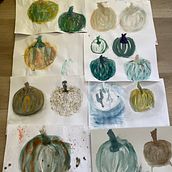 My project in Illustrating Nature: A Creative Exploration course. Un proyecto de Ilustración tradicional, Pintura, Dibujo, Pintura a la acuarela, Ilustración con tinta e Ilustración naturalista				 de Annie - 06.10.2021