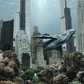 Whale watching in Central Park. Un proyecto de Fotografía, Collage, Retoque fotográfico, Fotografía artística, Composición fotográfica y Fotomontaje de Eduardo Cuellar - 06.10.2021