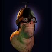 Mi Proyecto del curso: Creación de personajes: del 2D al 3D  . % Mauricio Rodríguez González tarafından hazırlanan 3D, Karakter Tasarımı, 3D Karakter Tasarımı, Ve 3D Tasarım projesi - 10.04.2021