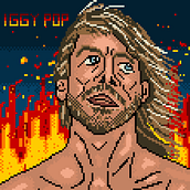 Mein Kursprojekt: Illustrationstechniken in Pixel Art. Un projet de Pixel art, Illustration traditionnelle et Illustration numérique de svenu91 - 07.10.2021