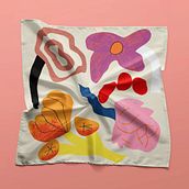 Blooming flowers. Traditional illustration, Accessor, Design, and Animation project by Sara Marcos - 10.07.2021