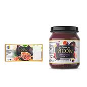 Rediseño de etiquetas de mermeladas para "Los encantos del picón". Een project van  Ontwerp, Packaging, Productontwerp y Grafisch ontwerp van Tamara Mesa - 07.10.2021